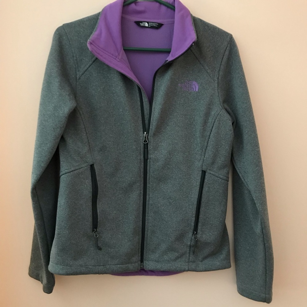 North face zip up jacket
